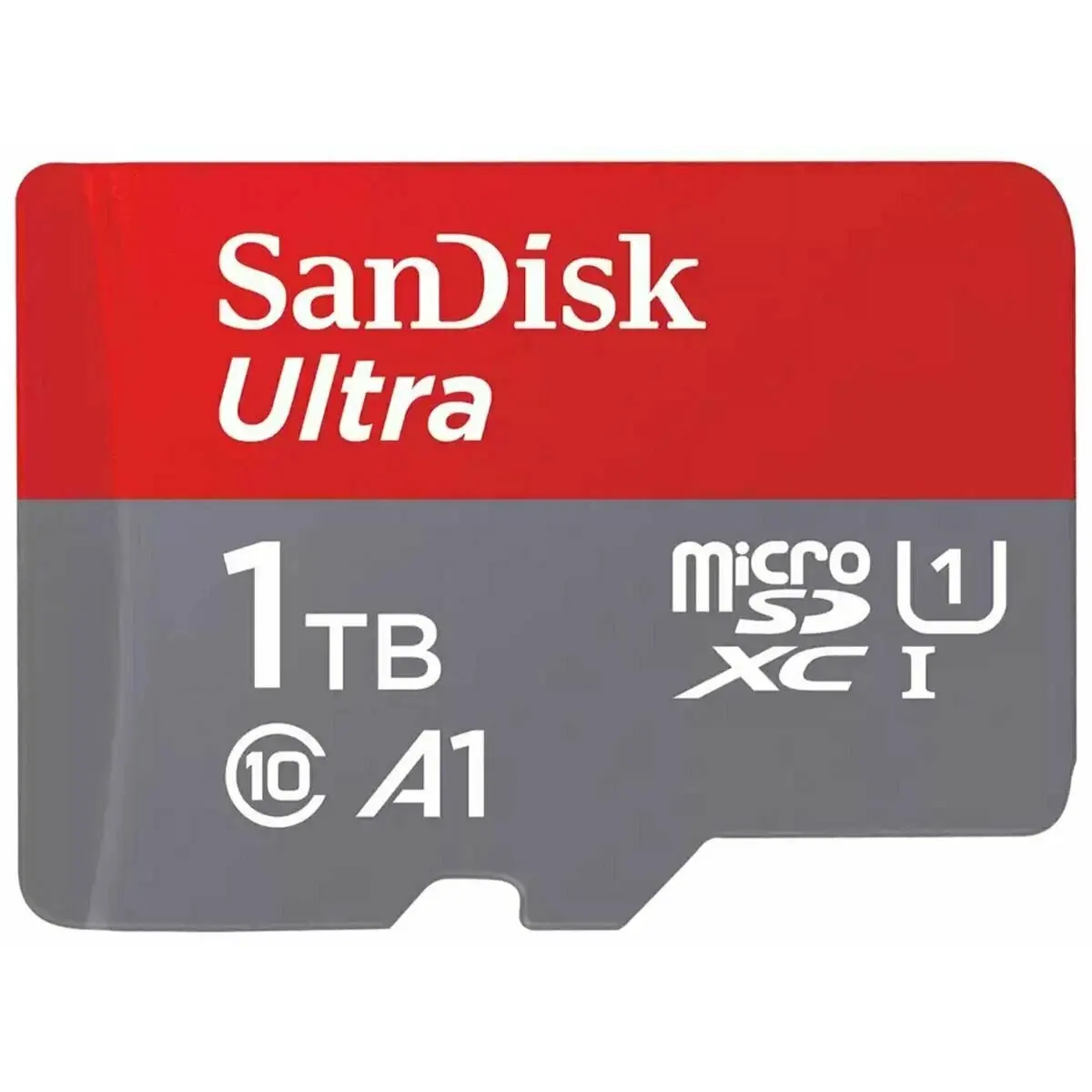 Carte mémoire 1TB MicroSD SanDisk Ultra + SD adapter (SDSQUAC-1T00-GN6MA)