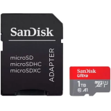 Carte mémoire 1TB MicroSD SanDisk Ultra + SD adapter (SDSQUAC-1T00-GN6MA)