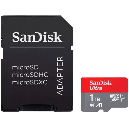 Carte mémoire 1TB MicroSD SanDisk Ultra + SD adapter (SDSQUAC-1T00-GN6MA) - photo 2