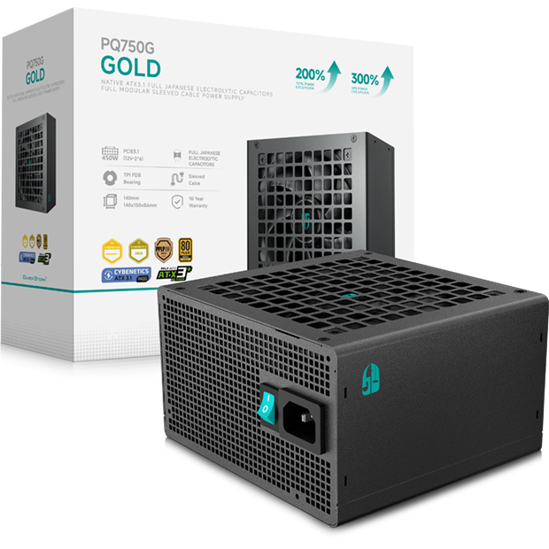 Alimentation électrique 750W DeepCool PQ750G - photo 7