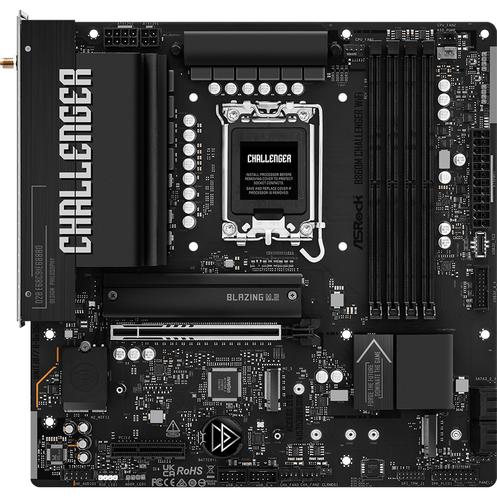 Carte mère ASRock B860M Challenger WiFi