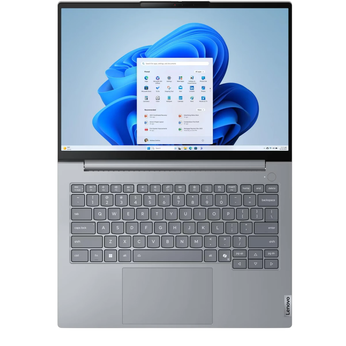 Ordinateur portable Lenovo ThinkBook 14 G9 IAL Arctic Grey (21UY0013FR) - photo 4