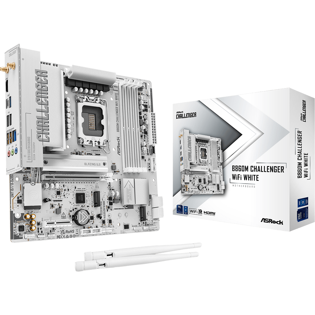 Carte mère ASRock B860M Challenger WiFi White - photo 5