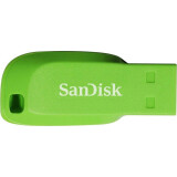 clé USB flash 16GB SanDisk Cruzer Blade Green (SDCZ50C-016G-B35GE)
