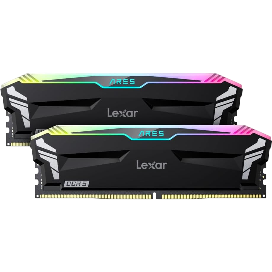 Mémoire vive 32GB DDR5 7200MHz Lexar ARES RGB (LD5U16G72C34LA-RGD) (2x16GB KIT)