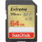 Carte mémoire 64GB SD SanDisk Extreme (SDSDXV2-064G-GNCIN)