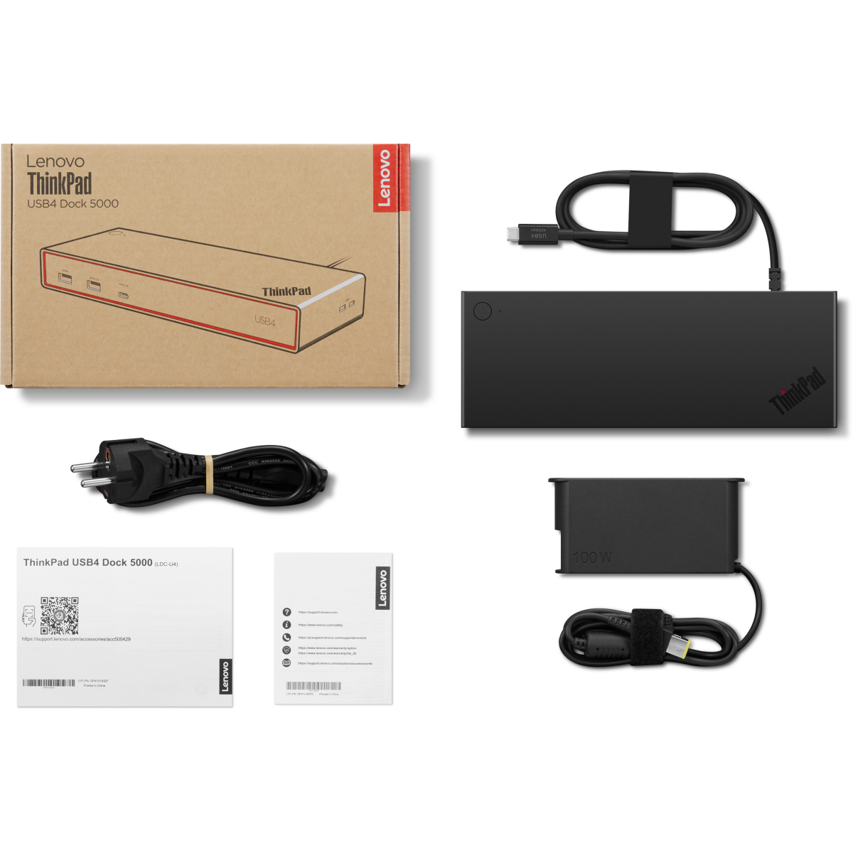 Док-станция Lenovo ThinkPad USB4 Dock 5000 (40BF0100EU) - photo 16