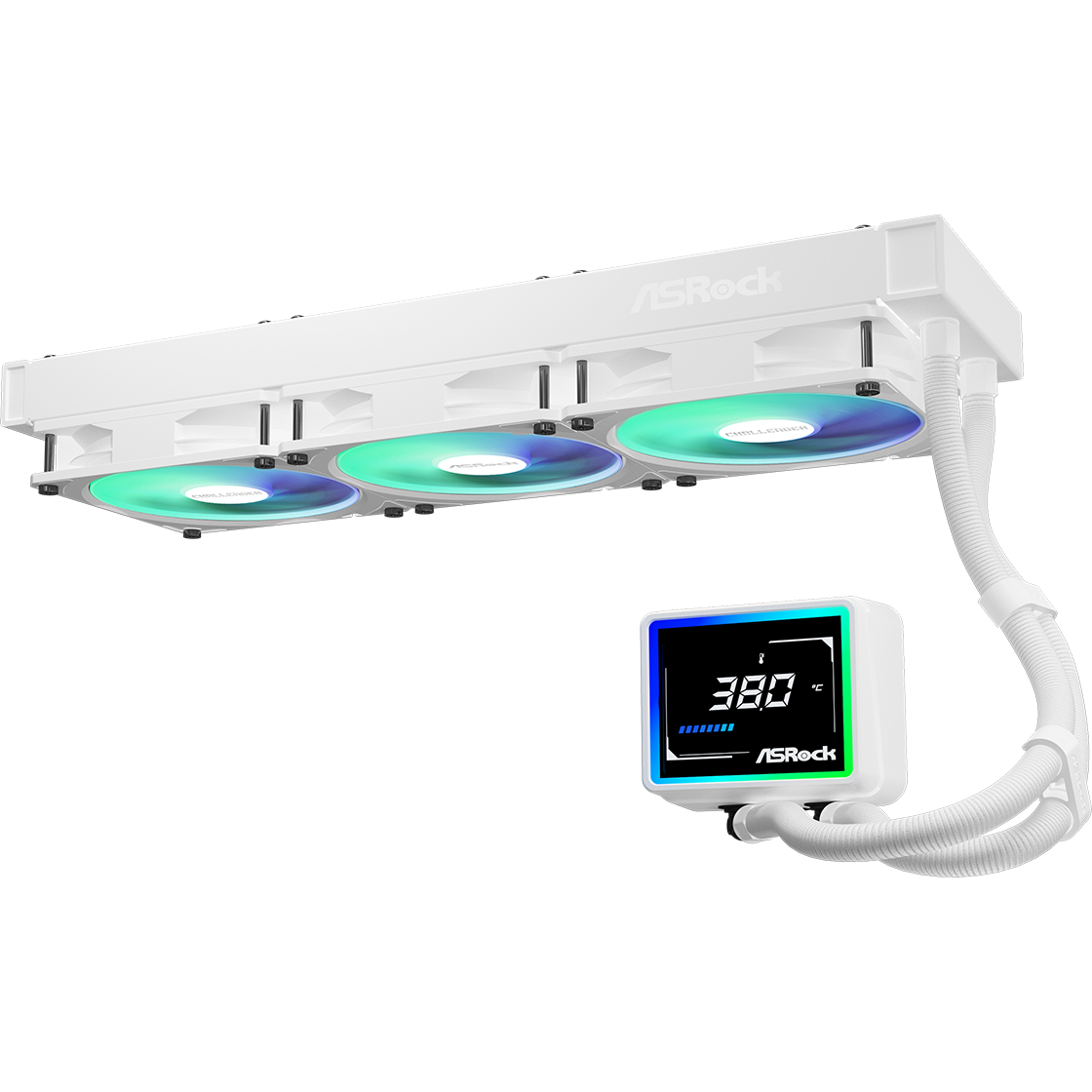 Système de refroidissement liquide ASRock Challenger Digital 360 White - 90-ACLA36-WAAGA6 - photo 3