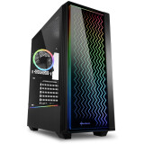Boîtier Sharkoon Lit 200 RGB Black (4044951028160)