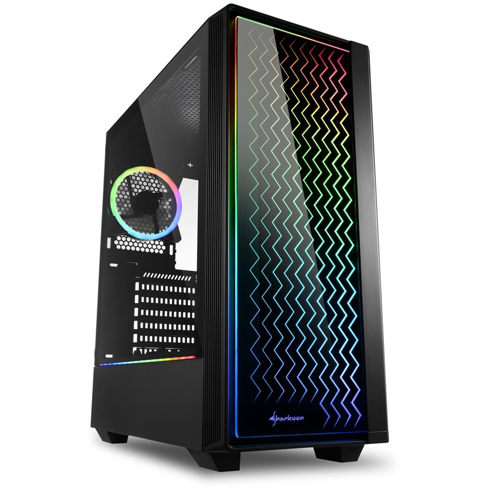 Boîtier Sharkoon Lit 200 RGB Black - 4044951028160