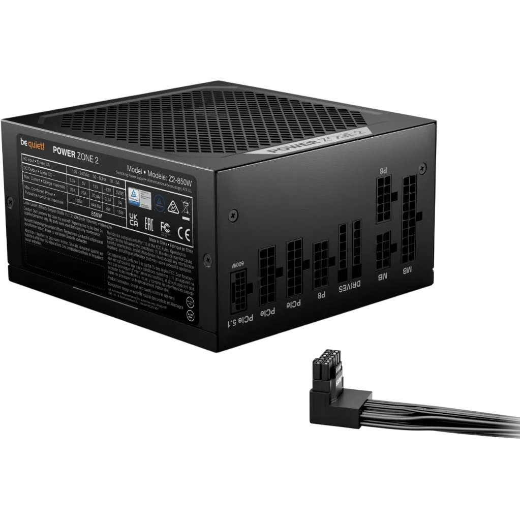 Alimentation électrique 850W Be Quiet Power Zone 2 - BP007EU - photo 4