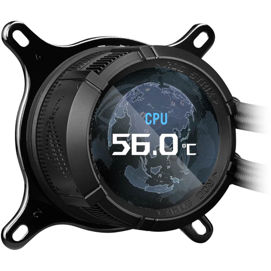 Система жидкостного охлаждения ASUS ROG STRIX LC III 360 ARGB LCD Black - 90RC00W1-M0UAY0 - photo 4