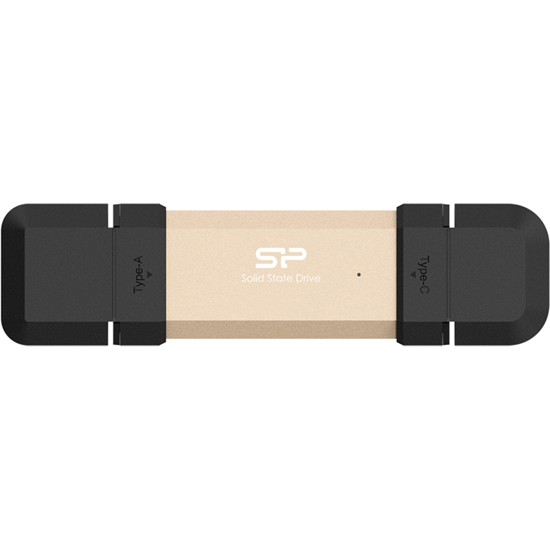 Внешний накопитель SSD 500GB Silicon Power DS72 Gold (SP500GBUC3S72VPG)