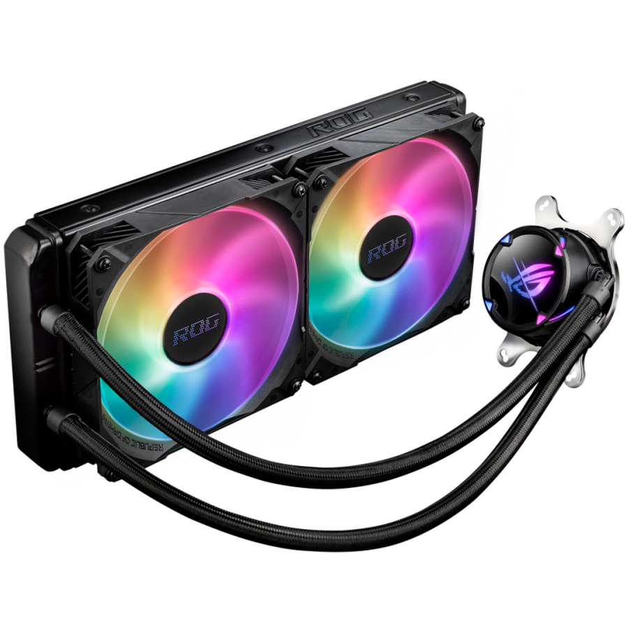 Система жидкостного охлаждения ASUS ROG STRIX LC II 280 ARGB Black - 90RC00C1-M0UAY1