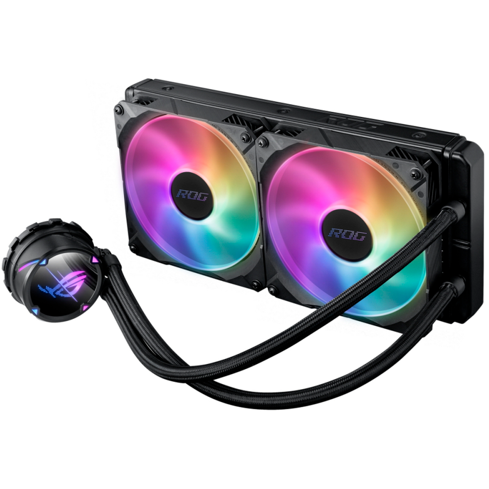 Система жидкостного охлаждения ASUS ROG STRIX LC II 280 ARGB Black - 90RC00C1-M0UAY1 - photo 2