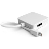 Pārejas savienojums Mini DisplayPort (M) - HDMI/DisplayPort/DVI (F), 0.18m, Greenconnect GCR-MDP2DHD