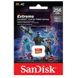 Карта памяти 256GB MicroSD SanDisk Extreme (SDSQXAV-256G-GN6GN)