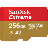 Карта памяти 256GB MicroSD SanDisk Extreme (SDSQXAV-256G-GN6GN)