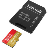 Carte mémoire 128GB MicroSD SanDisk Extreme + SD adapter (SDSQXAA-128G-GN6MA)