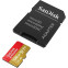 Carte mémoire 128GB MicroSD SanDisk Extreme + SD adapter (SDSQXAA-128G-GN6MA)