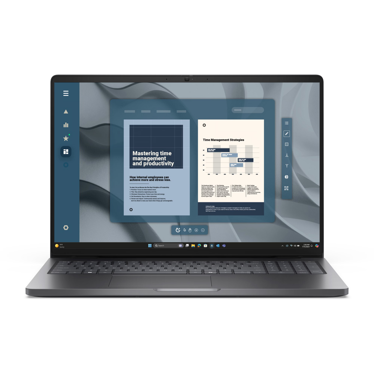 Ordinateur portable Dell Pro 16 Magnetite (PC16255) (NMW05)