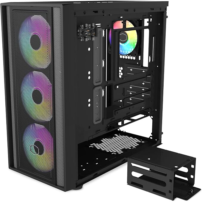 Boîtier Cooler Master MasterBox 600 Black (MB600-KGNN-S00) - photo 9