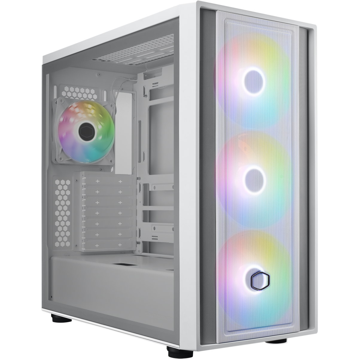 Boîtier Cooler Master MasterBox 600 White (MB600-WGNN-S00)