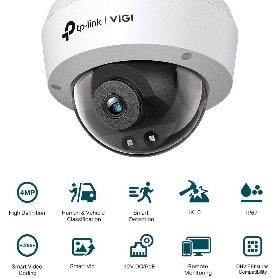 Caméra IP TP-Link VIGI C240I (2.8mm) - VIGI C240I(2.8mm) - photo 2