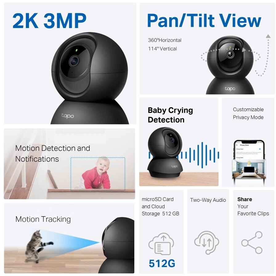 IP камера TP-Link Tapo C211 - photo 2