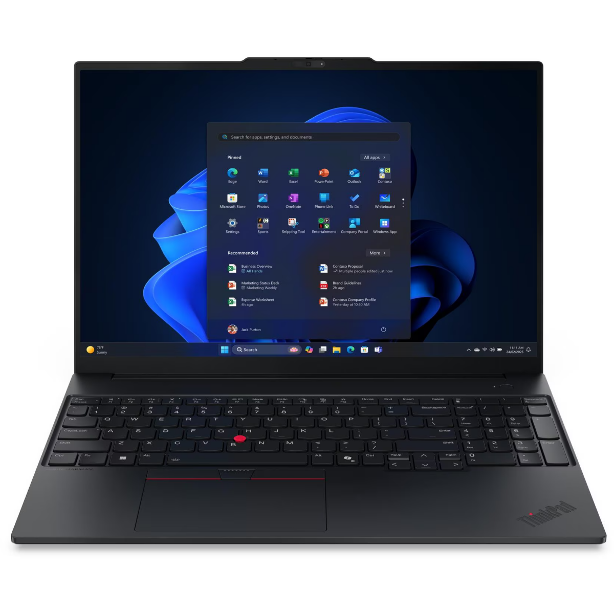Ordinateur portable Lenovo ThinkPad E16 Gen 3 (AMD) (21ST0062FR)