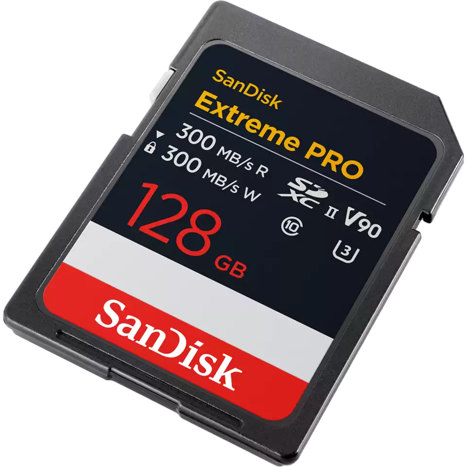 Carte mémoire 128GB SD SanDisk Extreme Pro (SDSDXDM-128G-GN4IN) - photo 2