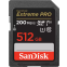Carte mémoire 512GB SD SanDisk Extreme Pro (SDSDXXD-512G-GN4IN)