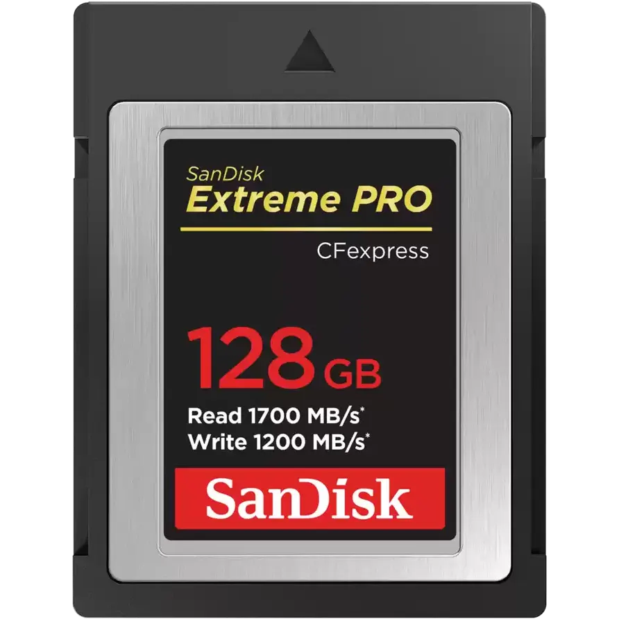 Carte mémoire 128GB CFexpress SanDisk Extreme Pro (SDCFE-128G-GN4NN)