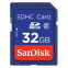 Carte mémoire 32GB SD SanDisk SDHC (SDSDB-032G-B35)