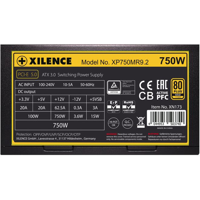Alimentation électrique 750W Xilence XP750MR9.2 - XN173 - photo 2