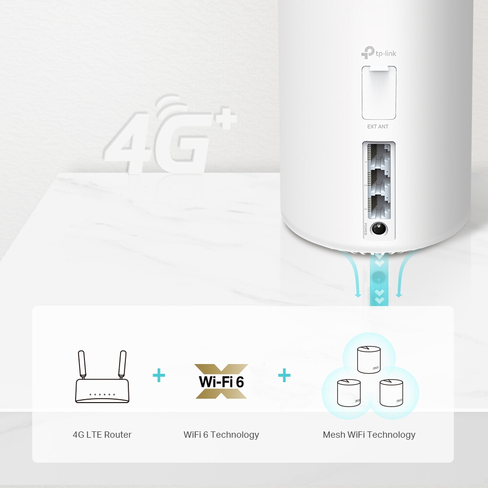 Le WiFi maillé TP-Link Deco X20-4G (1 pc) - Deco X20-4G(1-pack) - photo 4