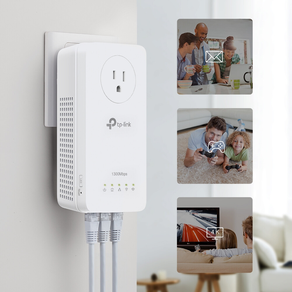 Adaptateur Wi-Fi Powerline TP-Link TL-WPA8631P KIT - photo 5