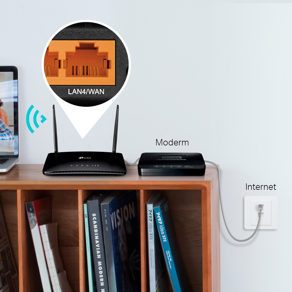 Routeur Wi-Fi TP-Link TL-MR6400 - photo 5