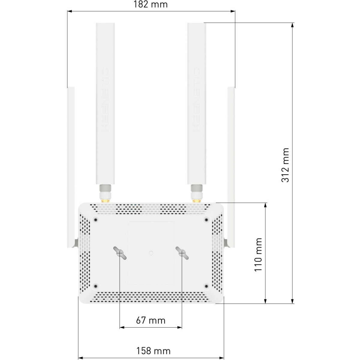 Routeur Wi-Fi Keenetic Explorer 4G (KN-4910) - photo 9