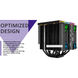 Кулер XYZ Thermax 6 Pro Duo Black (X-AC-THERPRODUOB6)