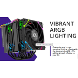 Кулер XYZ Thermax 6 Pro Duo Black (X-AC-THERPRODUOB6)