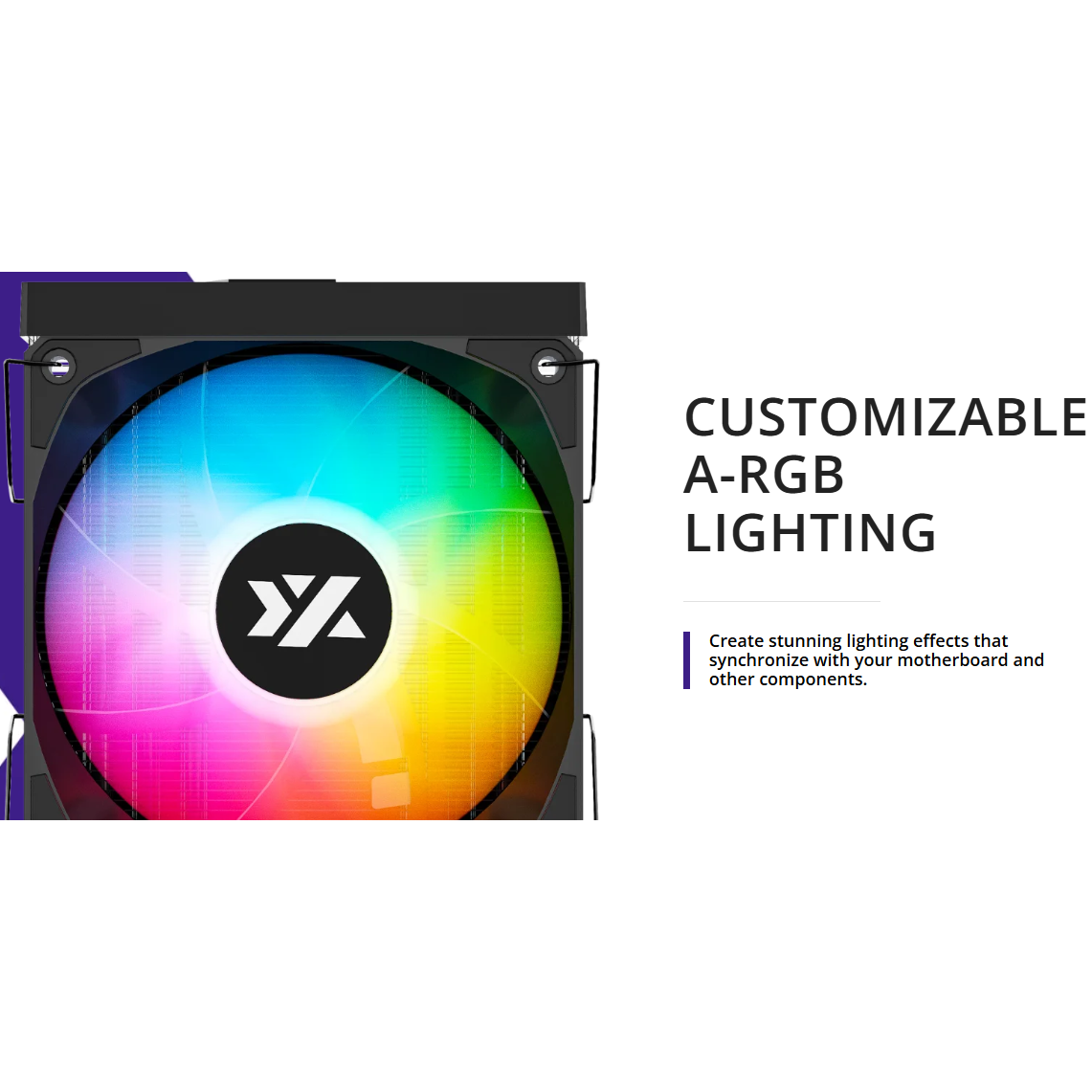 Кулер XYZ Thermax 4 Pulsar Black - X-AC-THERPULB4 - photo 9