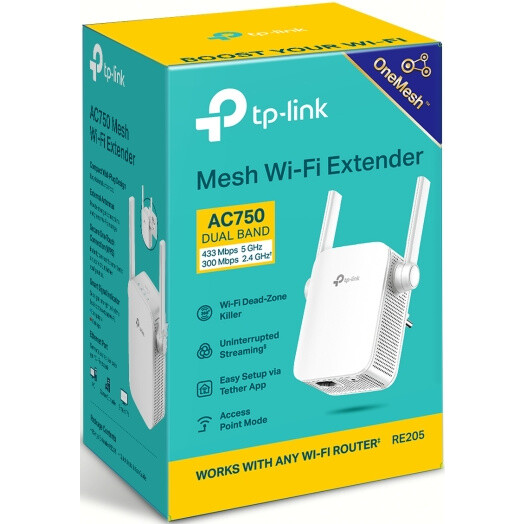 Amplificateur Wi-Fi (répétiteur) TP-Link RE205 - photo 4