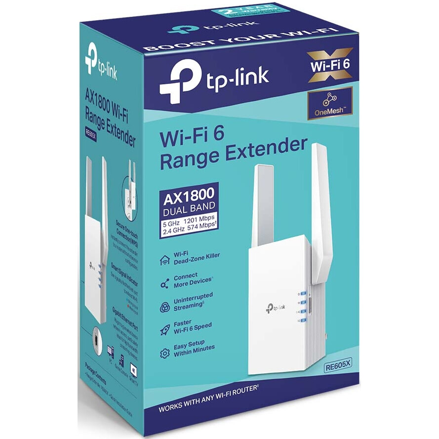 Amplificateur Wi-Fi (répétiteur) TP-Link RE605X - photo 6