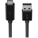 câble USB - USB Type-C, 1m, Belkin F2CU029bt1M-BLK