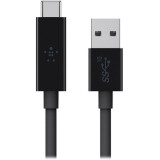 câble USB - USB Type-C, 1m, Belkin F2CU029bt1M-BLK
