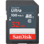 Carte mémoire 32GB SD SanDisk Ultra (SDSDUNR-032G-GN3IN)