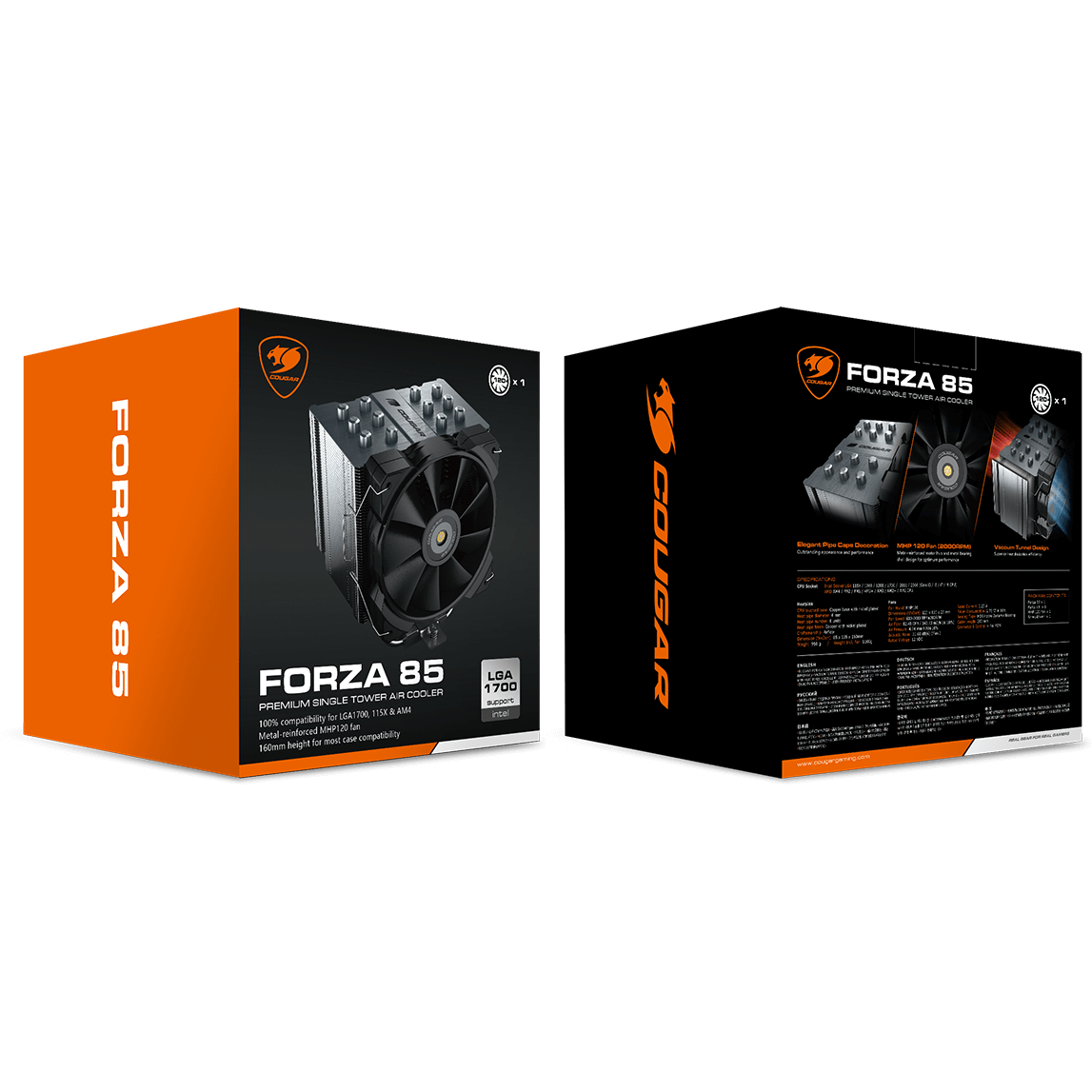 Refroidisseur Cougar Forza 85 Black - CGR-FZA85 - photo 6