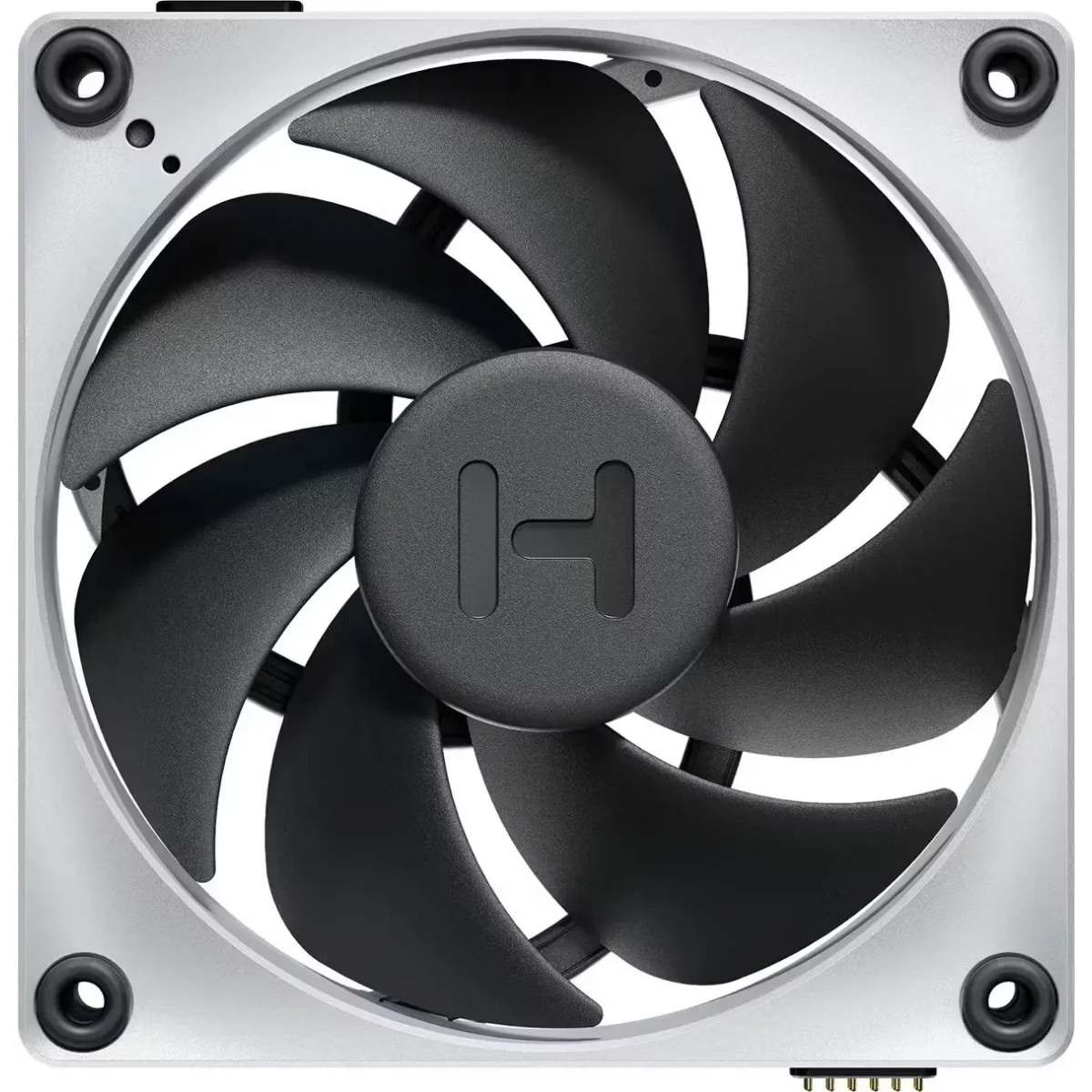 Ventilateur de boîtier HYTE THICC FP12 Black/White (3-Fan Pack) - FAN-HYTE-FP12-BW-3 - photo 2