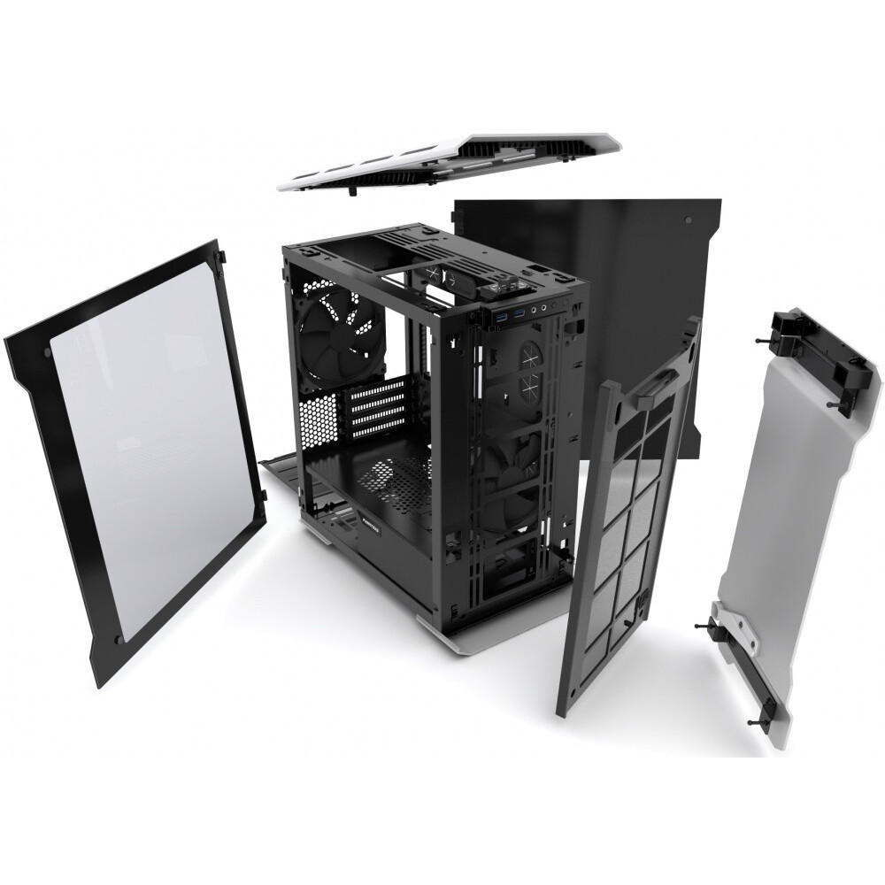 Boîtier Phanteks Enthoo Evolv mATX Tempered Glass Galaxy Silver - PH-ES314ETG_GS - photo 11